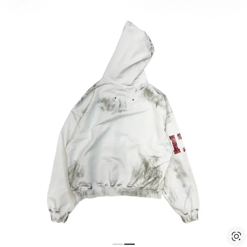 [BUNJANG] PACO SUPPLY Polling Angel Dirty White Hoodie Zip-Up / 구매) 파코서플라이 폴링 엔젤 더티화이트 후드집업