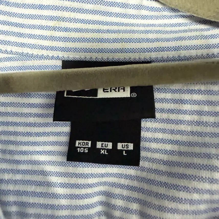 [BUNJANG] Thisisneverthat NY Stripe Short Sleeve Shirt XL / thisisneverthat NY 스트라이프 반팔 셔츠 XL