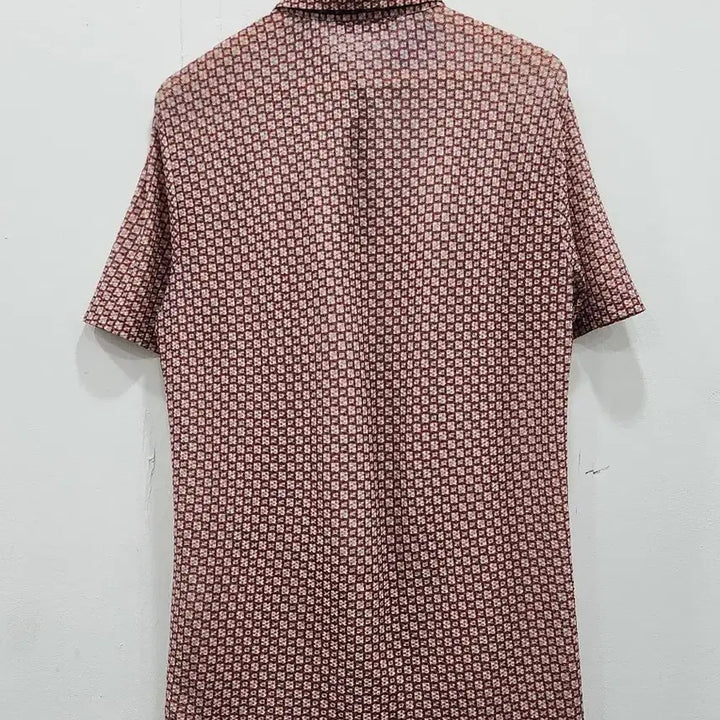 [BUNJANG] Daks Functional Pattern Short-Sleeve Polo T-Shirt / [100] 닥스 기능성 패턴 반팔티 폴로티