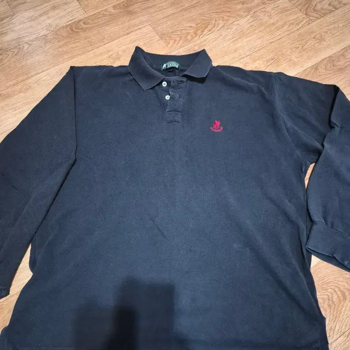 [BUNJANG] U.S. POLO ASSN. Long Sleeve Polo Shirt / [정품] U.S. POLO ASSN. 긴팔 카라 티셔츠 (사이즈 105)