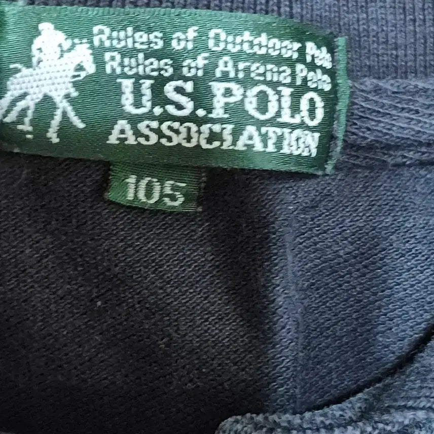 [BUNJANG] U.S. POLO ASSN. Long Sleeve Polo Shirt / [정품] U.S. POLO ASSN. 긴팔 카라 티셔츠 (사이즈 105)