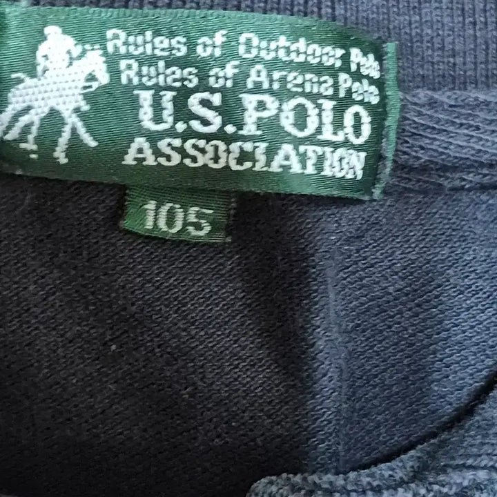 [BUNJANG] U.S. POLO ASSN. Long Sleeve Polo Shirt / [정품] U.S. POLO ASSN. 긴팔 카라 티셔츠 (사이즈 105)