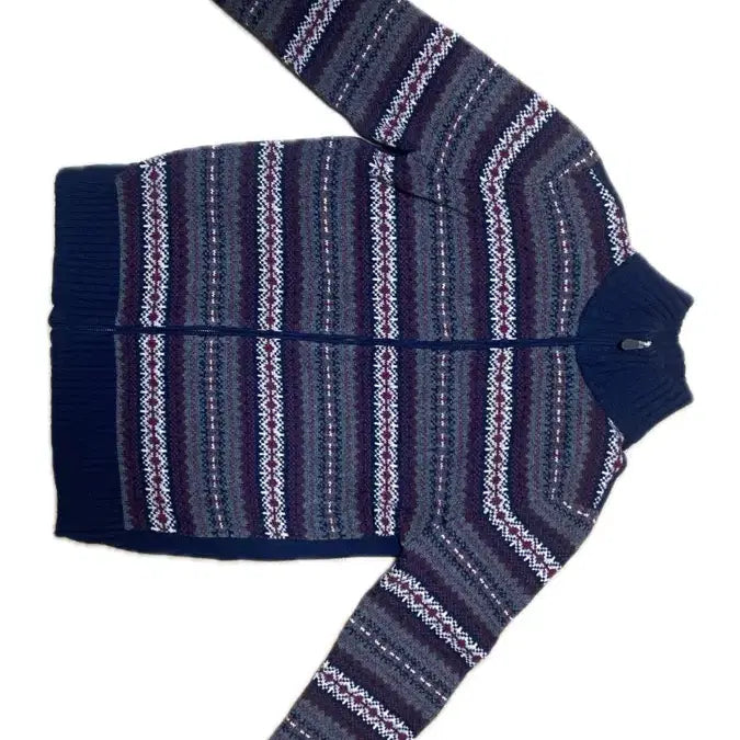 [BUNJANG] Patterned Knit Jacket / 니트 직업