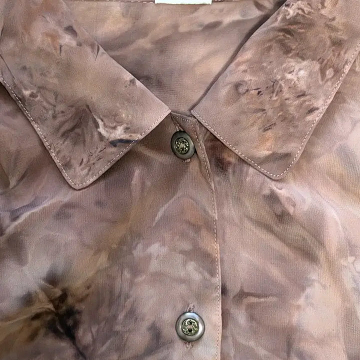 [BUNJANG] Tie-Dye Oriental Fairy Blouse / 타이다이 오리엔탈 페어리 셔츠 블라우스