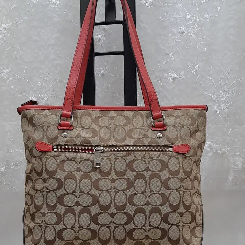 [BUNJANG] Coach Orange Handle Shoulder Bag / 코치 숄더백