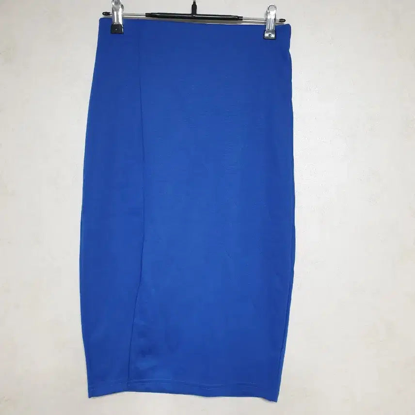 [BUNJANG] Korean Style High-Waisted Slit Skirt / 국산 밴딩 앞트임 스커트 55 S