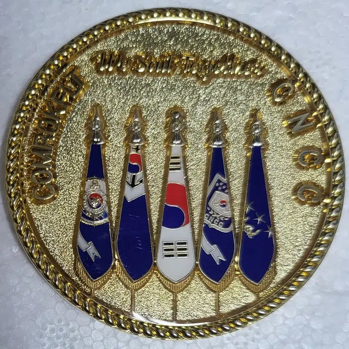 [BUNJANG] Navy CNCC Commemorative Coin / 해군 CNCC 기념코인(부대 군대)