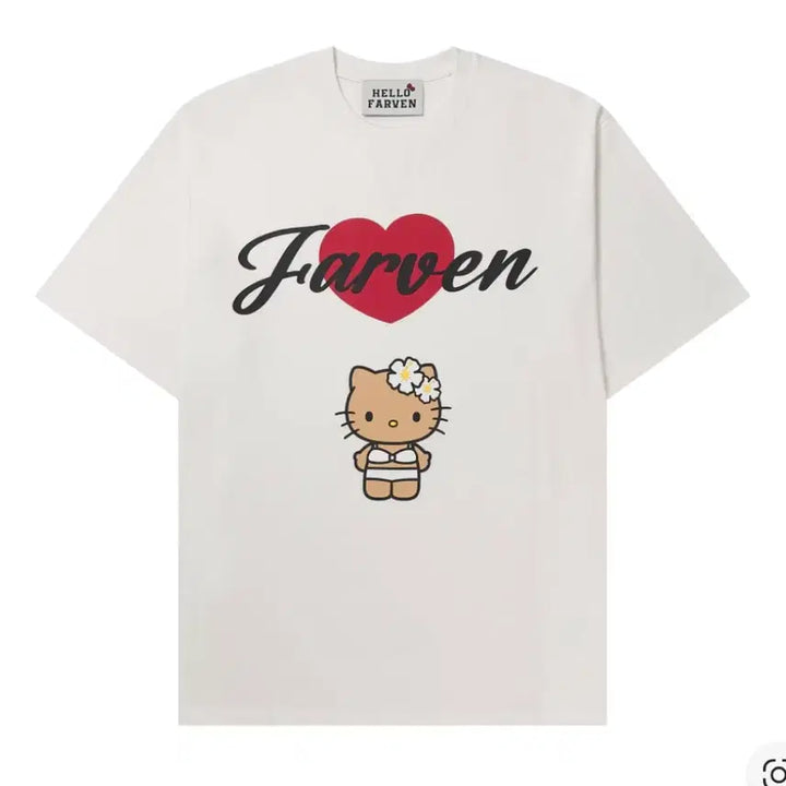 [SOLD OUT] 파르벵키티티셔츠 파르벵태닝키티 파르벵티셔츠 파르벵반팔티