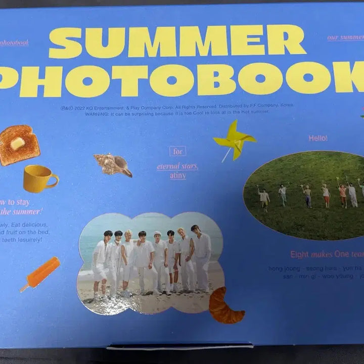 [BUNJANG] ATEEZ 2022 Summer Photobook / 에이티즈 2022썸머포토북