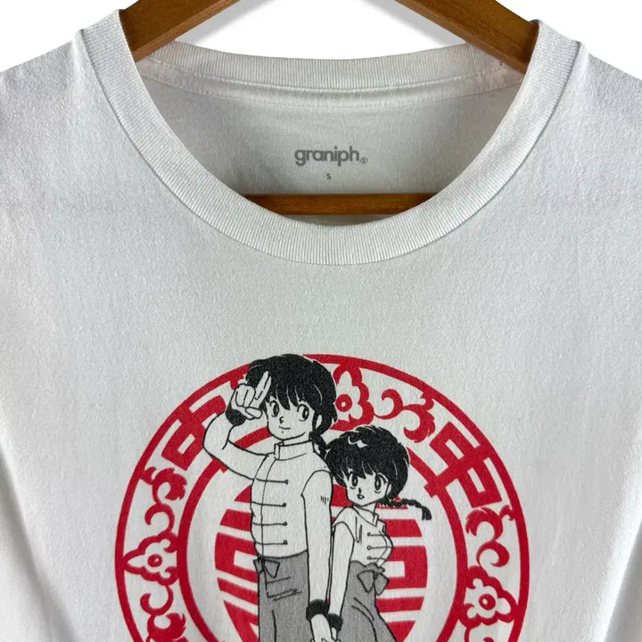[BUNJANG] Ranma 1/2 Printed T-Shirt / JPN 란마 1/2 프린팅 티셔츠3286