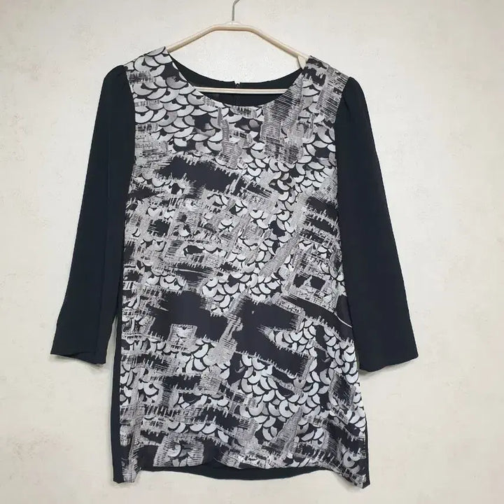 [BUNJANG] Emcee 7-Sleeve Blouse Size 55 S / emcee 엠씨(국산) 7부 블라우스 55 S
