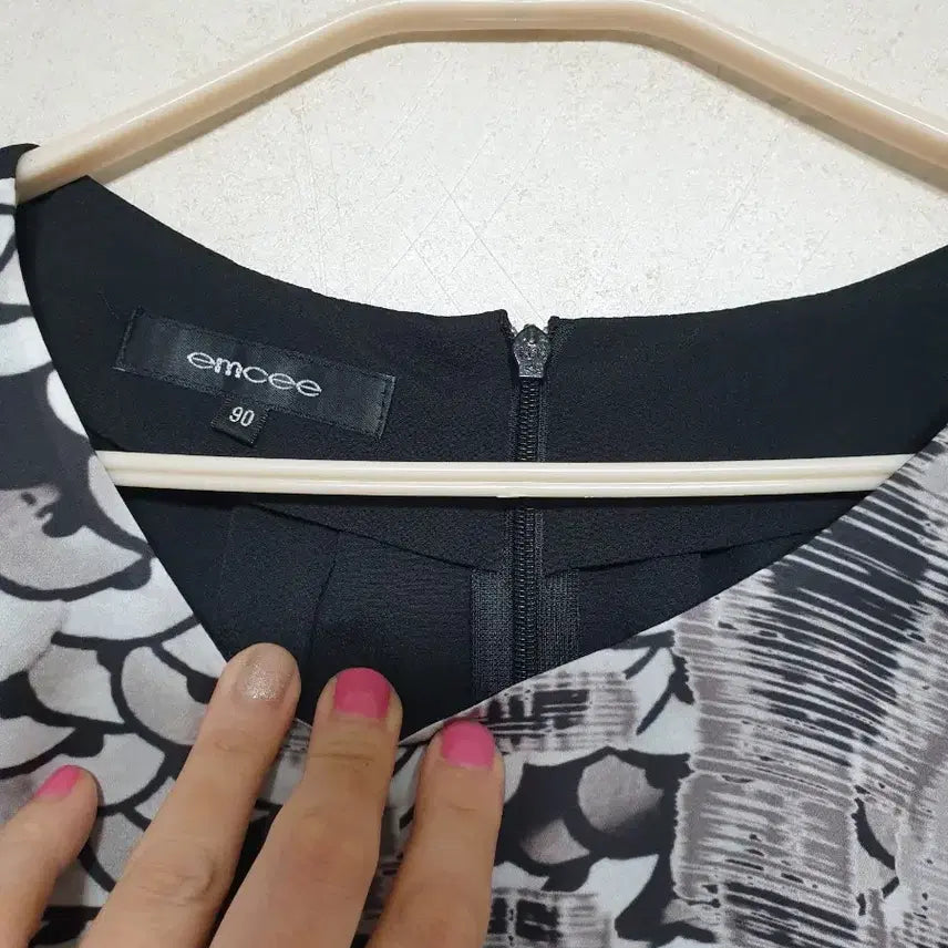 [BUNJANG] Emcee 7-Sleeve Blouse Size 55 S / emcee 엠씨(국산) 7부 블라우스 55 S