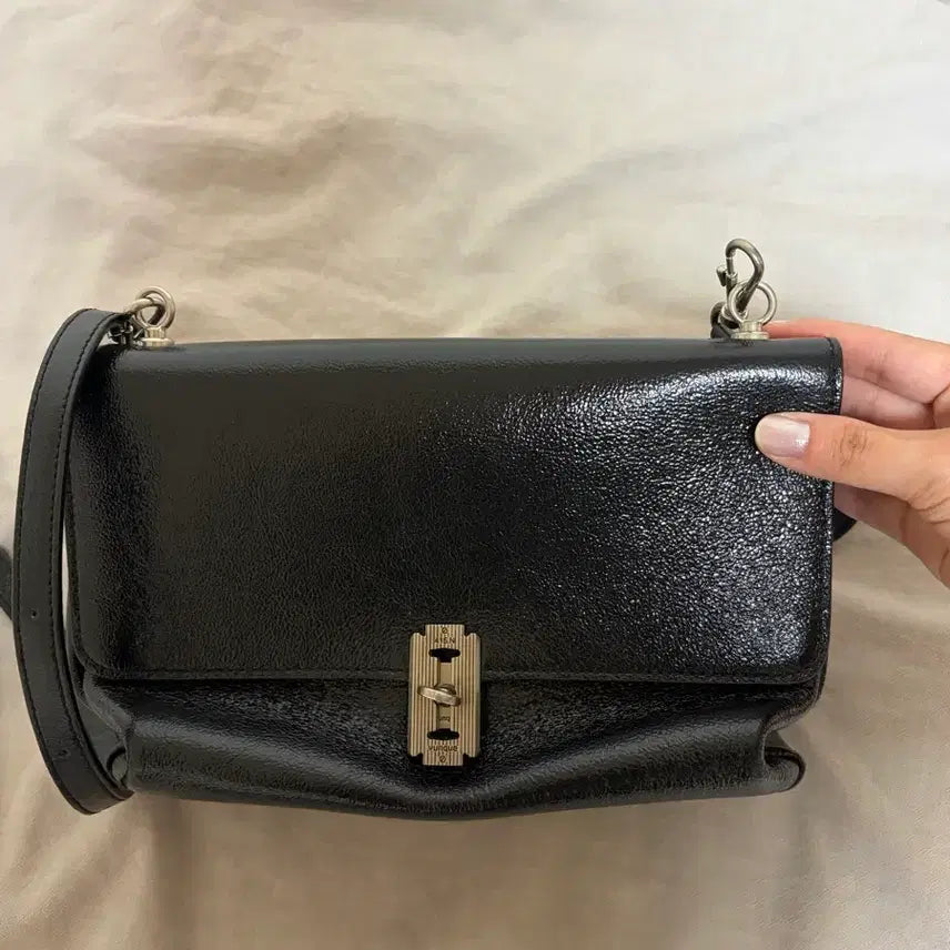 [BUNJANG] Vunque Baguette Shoulder Bag Small Black / 분크 바게트 숄더백 스몰 vunque baguette shoulder S
