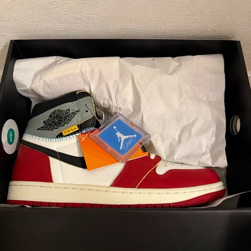 [BUNJANG] Air Jordan 1 Retro High OG Union Chicago Shadow / [285] 조던 1 x 유니온 레트로 하이 OG 시카고 쉐도우