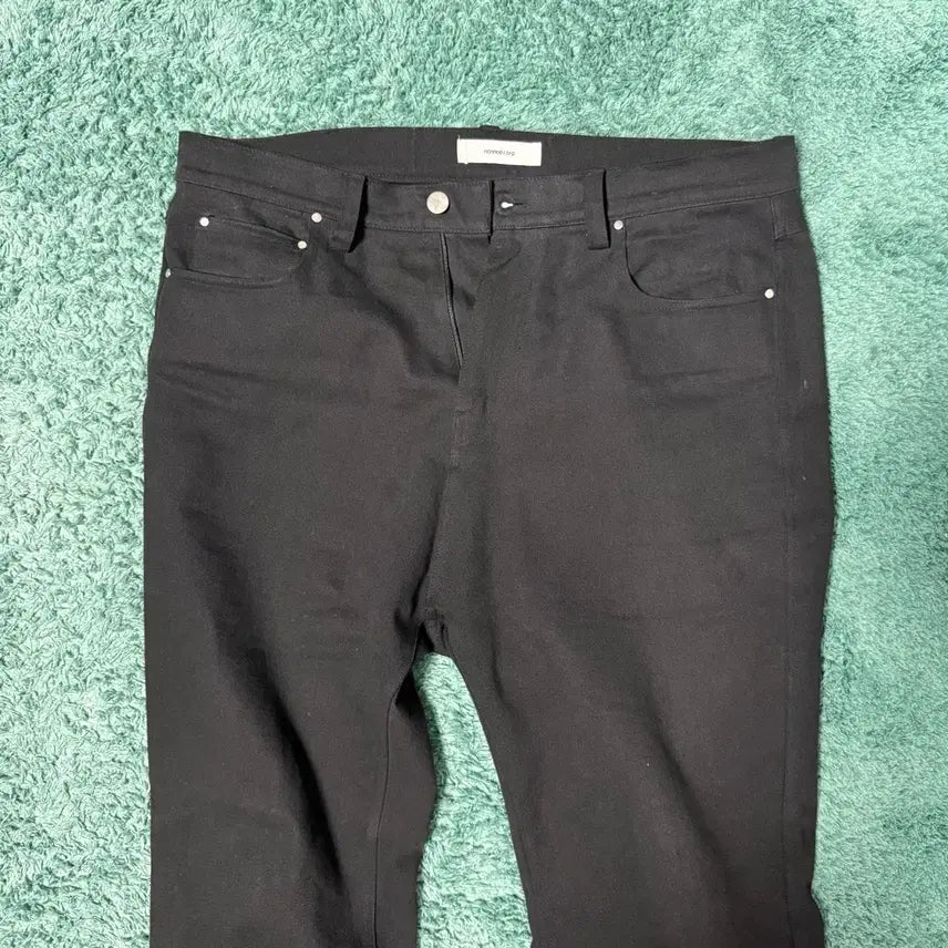 [BUNJANG] Nonnode Flare Pants Black Size 3 / 논노드 플레어 팬츠 블랙 3