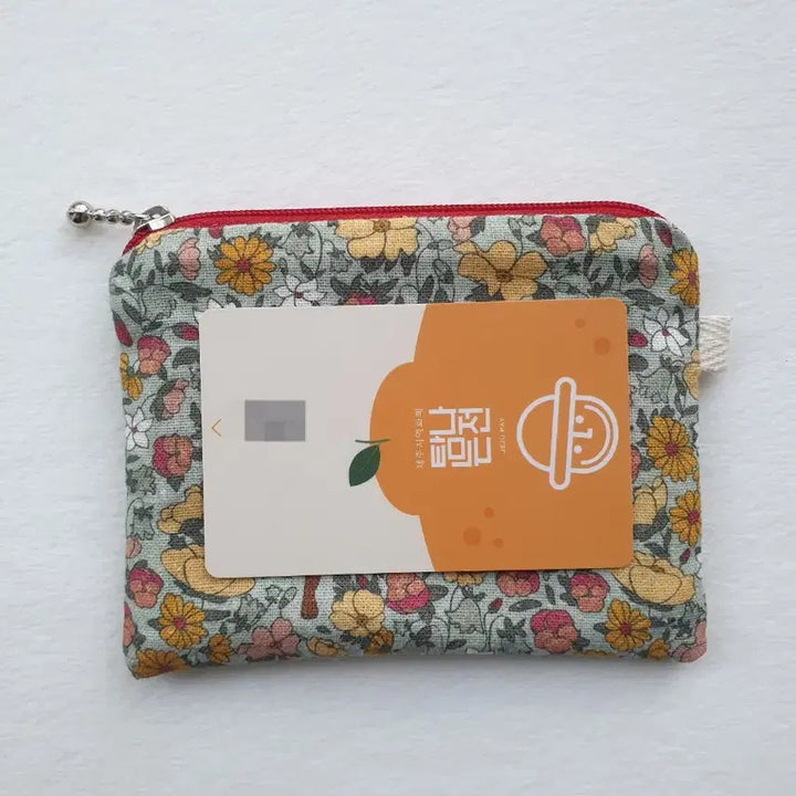 [BUNJANG] Handmade Anne of Green Gables Pouch &amp; Keyring Set / 핸드메이드 빨간머리앤 소품(민트_파우치,키링)_2종