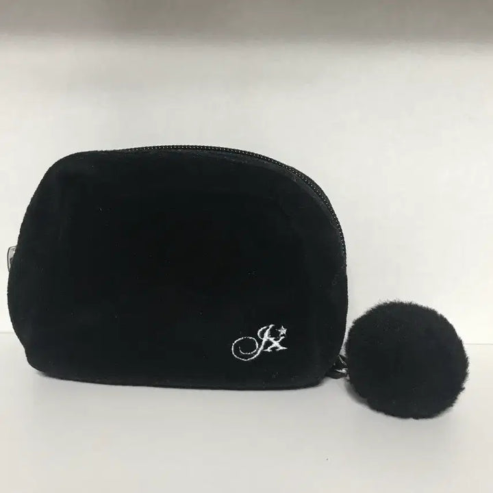 [BUNJANG] J.Choi JX Giftshop Velour Pouch Black / 지초이 JX 지프트샵 벨루어 지갑 파우치 블랙