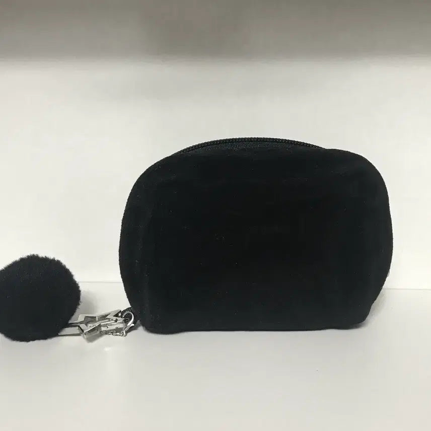 [BUNJANG] J.Choi JX Giftshop Velour Pouch Black / 지초이 JX 지프트샵 벨루어 지갑 파우치 블랙