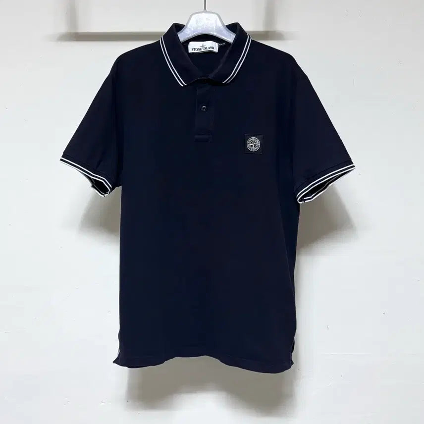 [BUNJANG] Stone Island PK Collar Short Sleeve T-Shirt L / 스톤아일랜드 pk 카라 반팔티 L