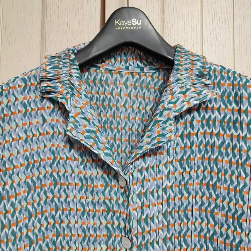 [BUNJANG] Kayesu Pattern Blouse (Various Styles) / 김연주 kayesu 플리츠 블라우스