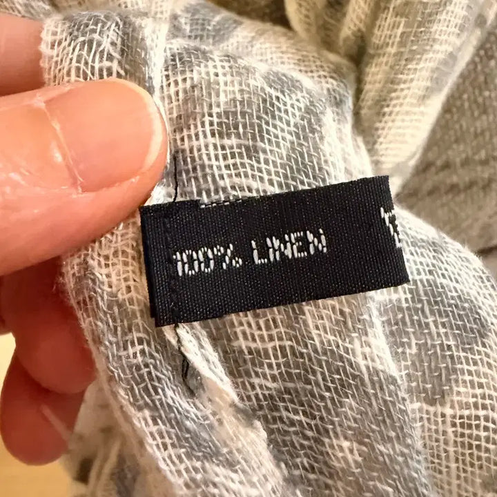 [BUNJANG] 100% Linen Scarf Bundle (Jacket Excluded) / 스카프 린넨100% 두장 일괄(자켓제외)