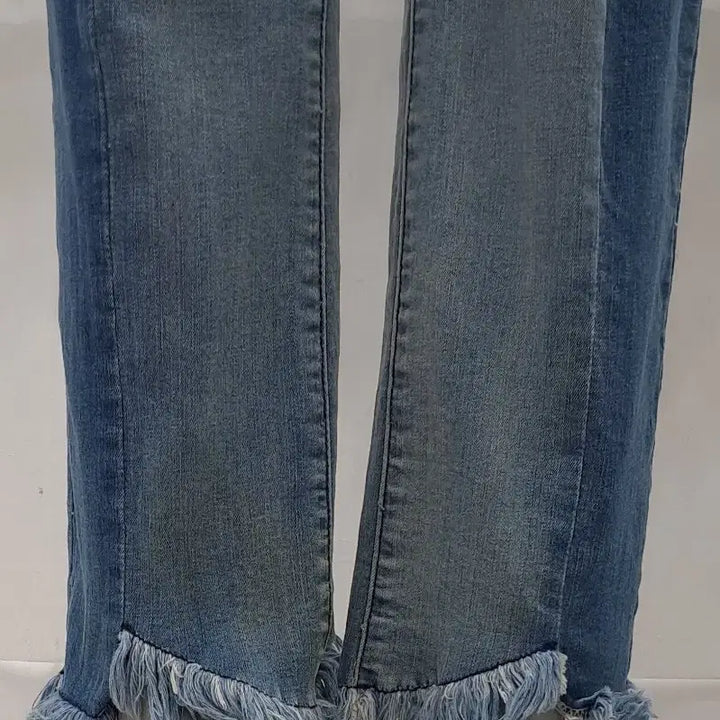 [BUNJANG] Yours Kims Jeans Fringe Detail Jeans / 잇미샤  청바지  28