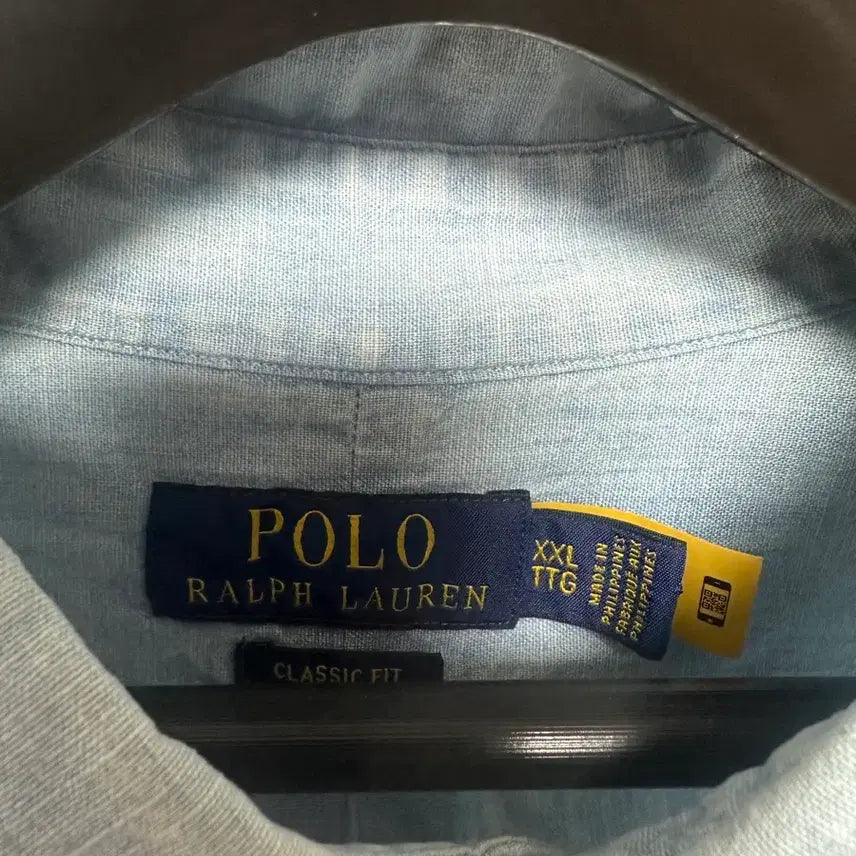 [BUNJANG] Polo Ralph Lauren Chambray Denim Shirt XXL / no.187 폴로 랄프로렌 삼브레이데님 셔츠 xxl