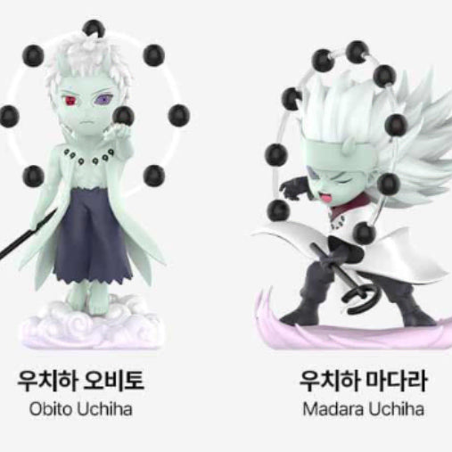 [BUNJANG] Pop Mart Ninja Wars Madara &amp; Obito Bundle / 팝마트 닌자대전 마다라+오비토 일괄 판매