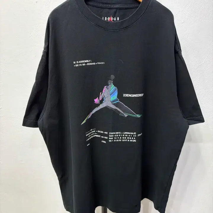 [BUNJANG] Nike Jordan 23 Engineered Oversized T-Shirt XL / 정품) 나이키 조던 23 ENGINEERED 오버핏 반팔티 XL