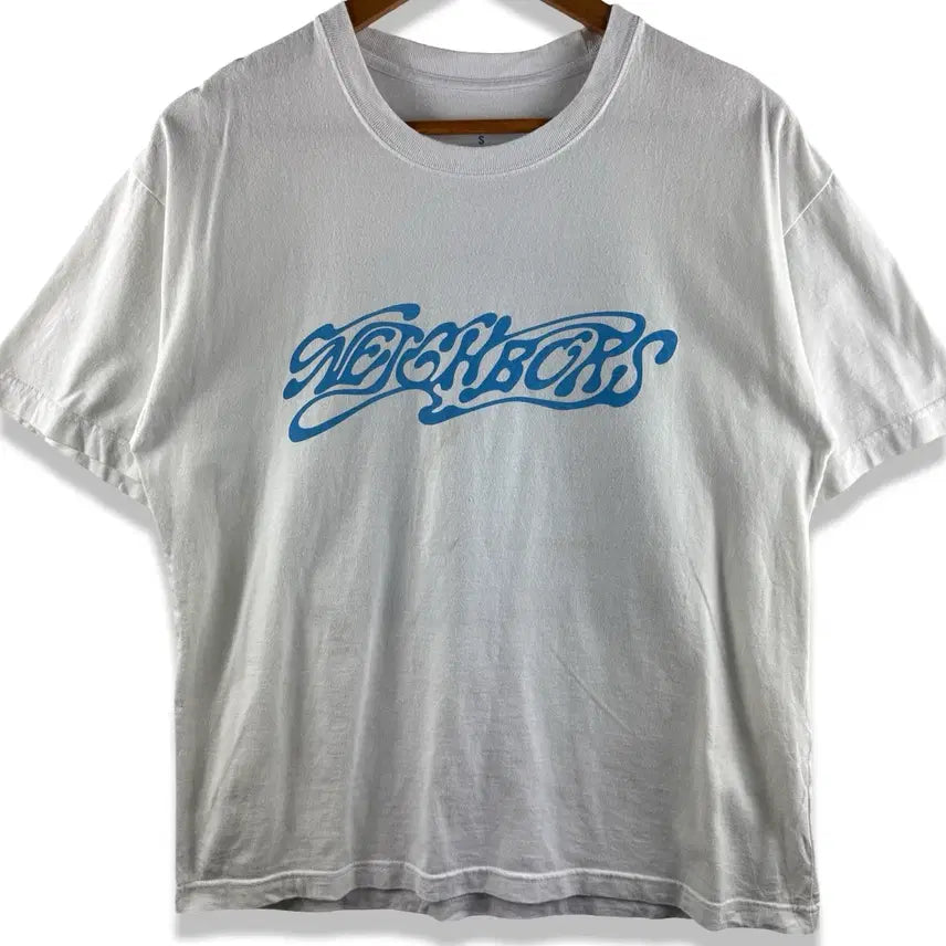 [BUNJANG] Neighborhood Optical Art Printing T-Shirt / 네이버후드 옵티컬아트 프린팅 티셔츠3287