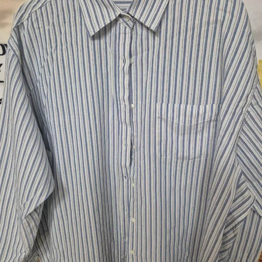 [BUNJANG] High-Quality Striped Shirt / 제평 고퀄 스트라이프 남방