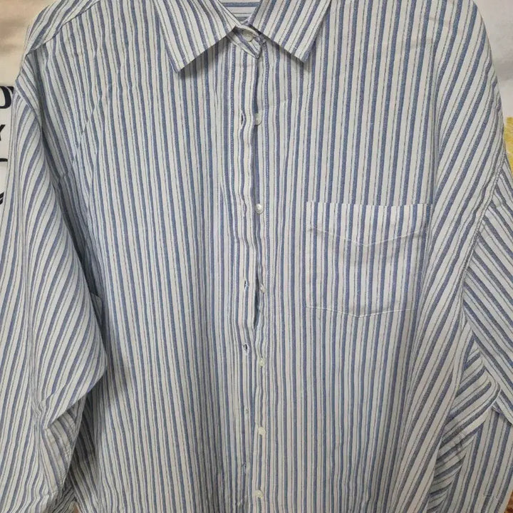 [BUNJANG] High-Quality Striped Shirt / 제평 고퀄 스트라이프 남방