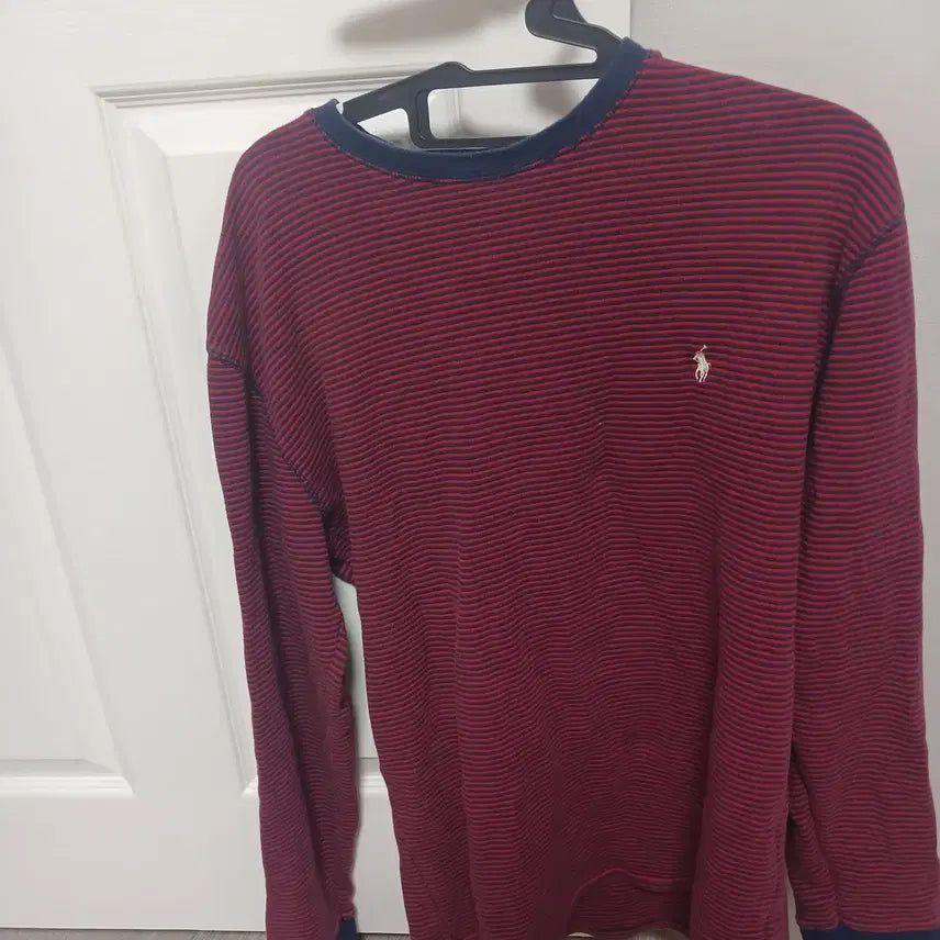 [BUNJANG] Polo Ralph Lauren Striped T-Shirt / 폴로 랄프로렌 단가라 스트라이프 티