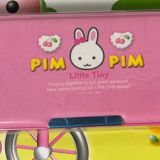 [BUNJANG] Little Tiny PimPim Pink Pencil Case / 고전문구 꼬마또래 리틀타이니 핌핌 핑크 필통