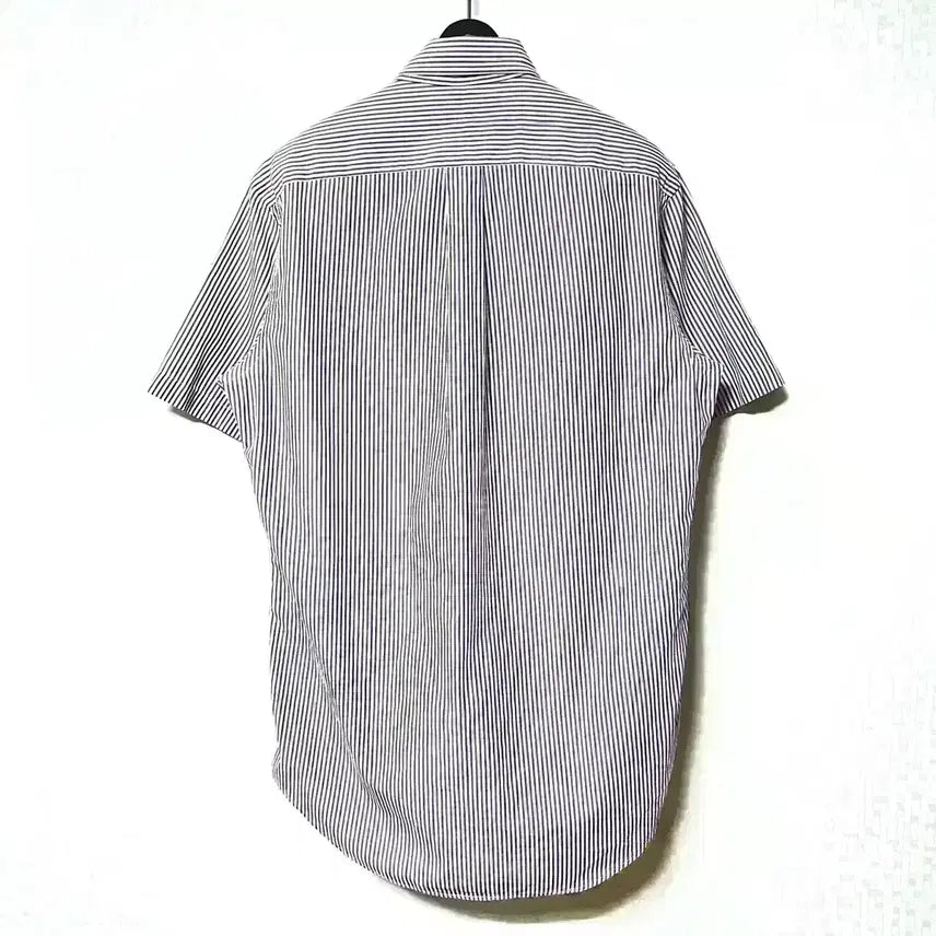 [BUNJANG] Polo Ralph Lauren Striped Short Sleeve Shirt / [S,90]폴로랄프로렌 스트라이프 반팔 셔츠 남방