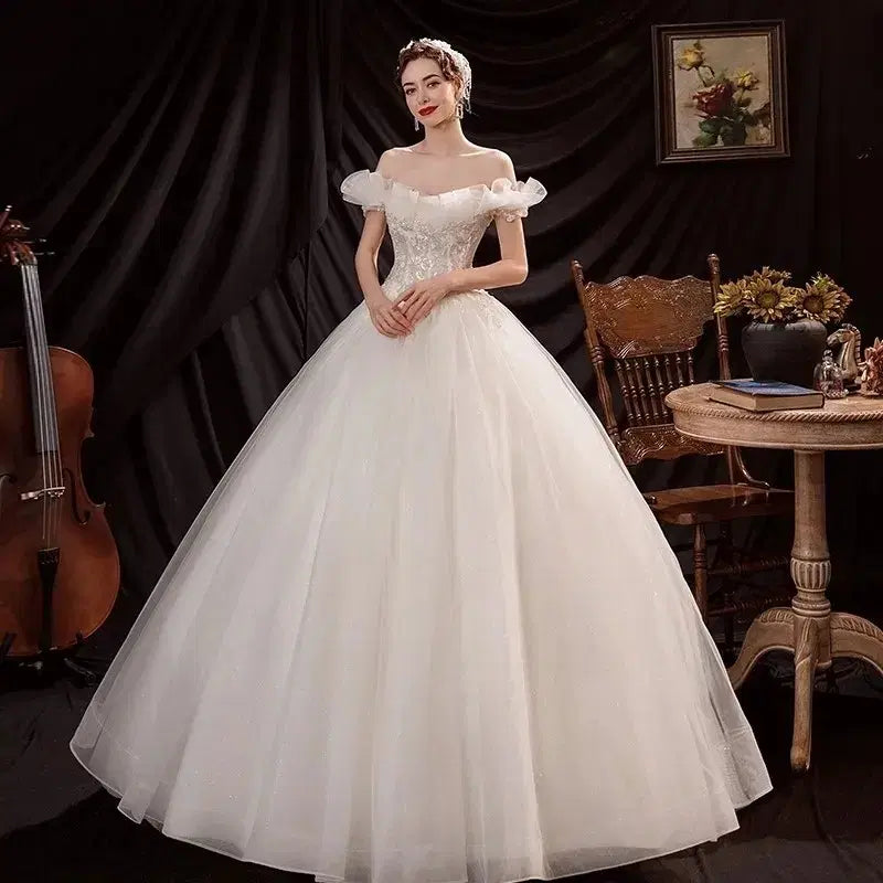 [BUNJANG] Wedding Dress Full Set Rental / 풀세트대여)웨딩드레스 졸업사진드레스