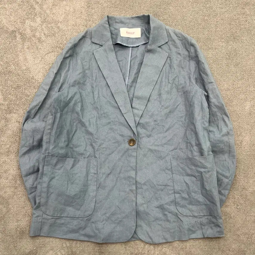[BUNJANG] L soup Vintage Linen Jacket / L soup 빈티지 린넨 자켓