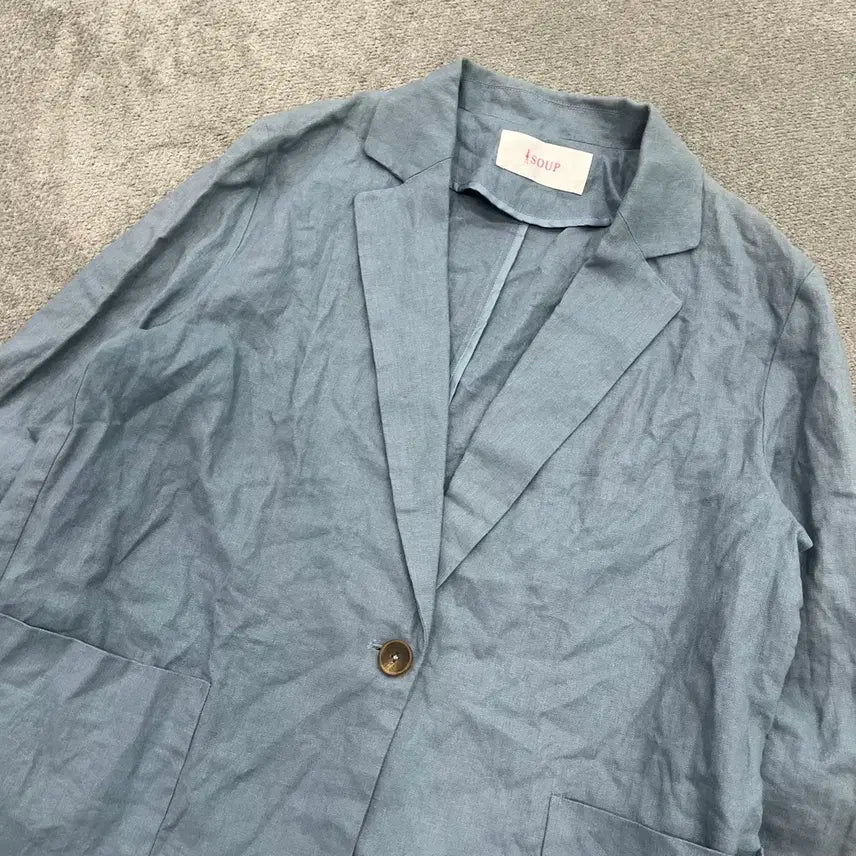 [BUNJANG] L soup Vintage Linen Jacket / L soup 빈티지 린넨 자켓