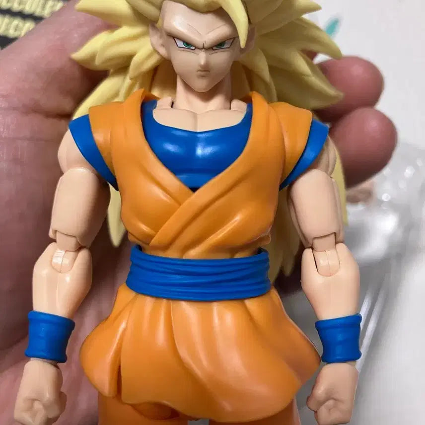 [BUNJANG] Z D Toys Super Saiyan 3 + SHF Goku Figure / zd토이 초사이언3 + shf 다이마 손오공