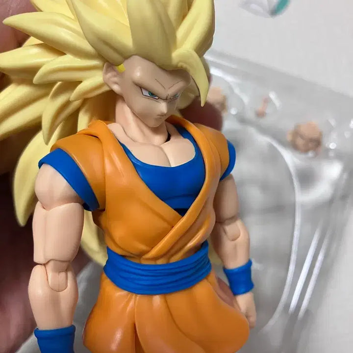 [BUNJANG] Z D Toys Super Saiyan 3 + SHF Goku Figure / zd토이 초사이언3 + shf 다이마 손오공