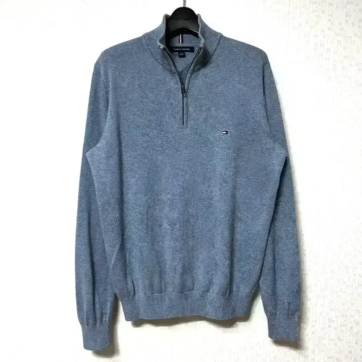 [BUNJANG] Tommy Hilfiger Half-Zip Knit Sweater / [S,90]타미힐피거 반집업 니트 스웨터 타미