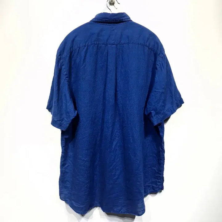 [BUNJANG] Polo Ralph Lauren 100% Linen Short Sleeve Shirt / 폴로랄프로렌 린넨100% 반팔 셔츠