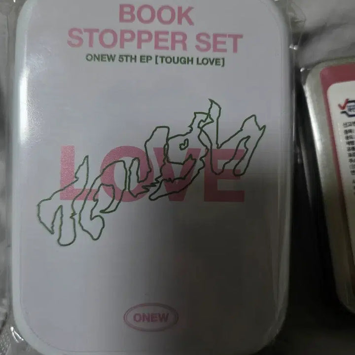 [BUNJANG] ONEW Tough Love Bookstopper Paper Incense Set / 온유 터프러브 북스토퍼 페이퍼 인센스2종