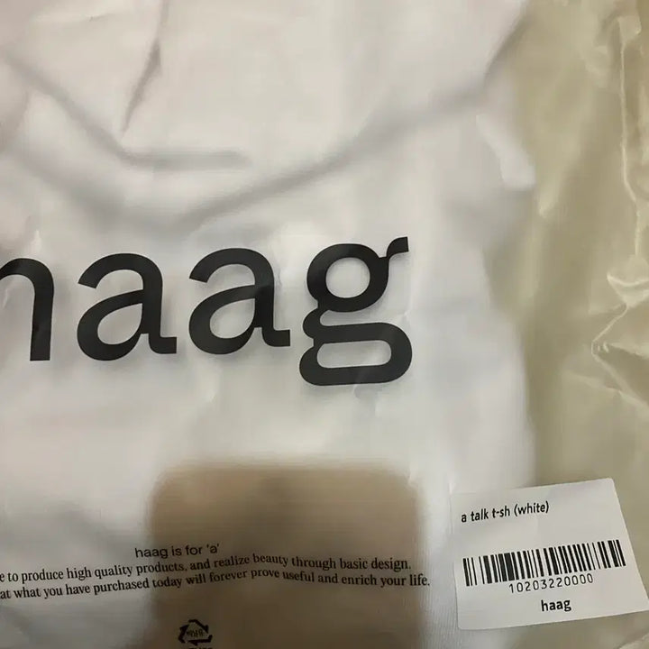 [BUNJANG] Haag White "CAN&