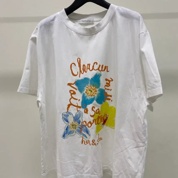[BUNJANG] Hush Oversized T-Shirt (Size 77+) / [허쉬] 빅사이즈 반팔티 (77이상)
