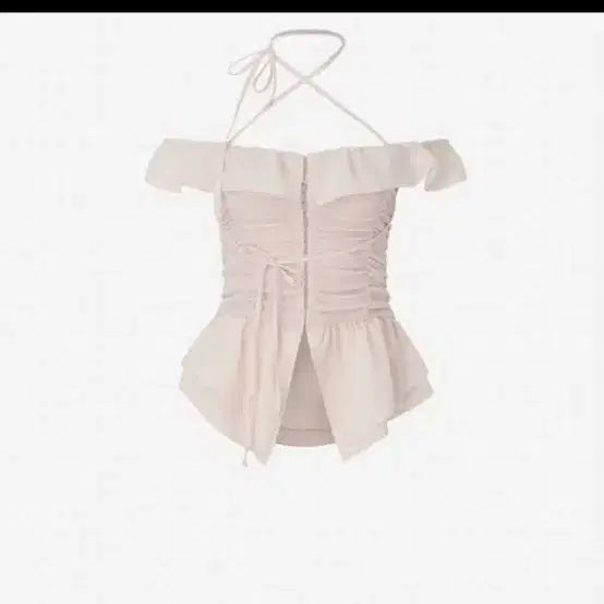 [BUNJANG] New Earring Fairy Chiffon Blouse / 뉴얼린 페어리 쉬폰 블라우스