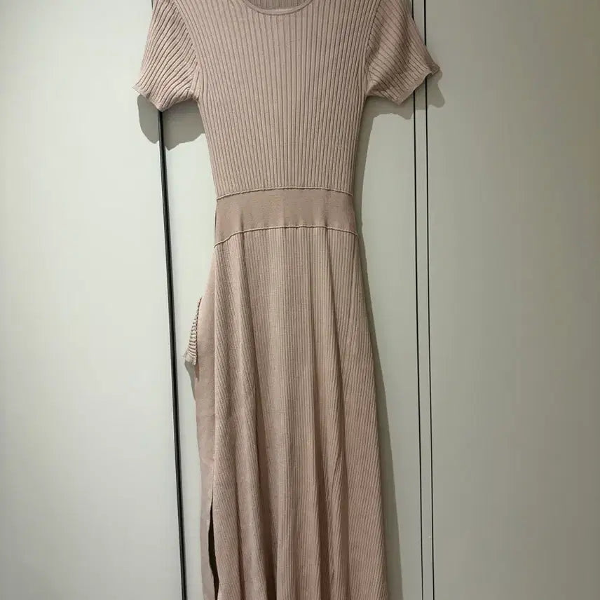 [BUNJANG] SIE Apron Dress Pale Pink / SIE 시에 에이프런 원피스 페일핑크