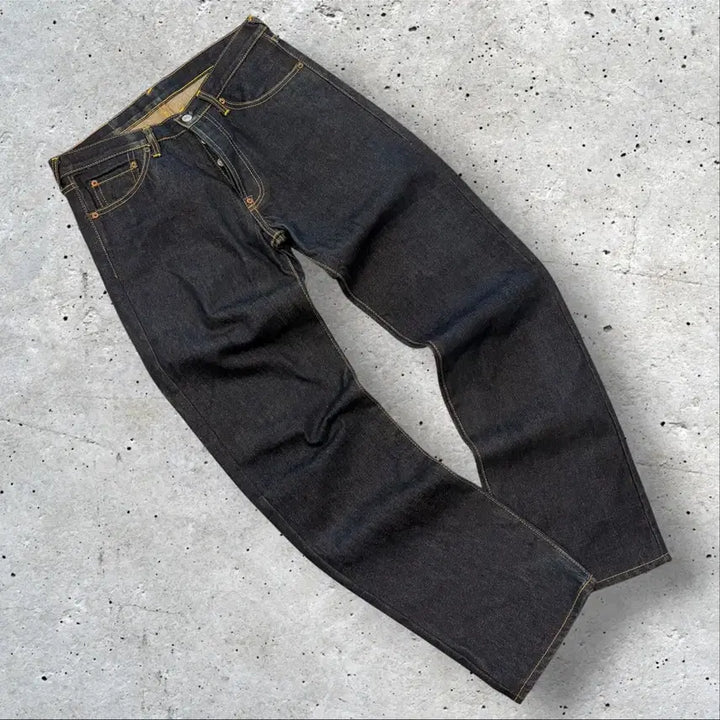 [BUNJANG] EVISU Osaka Embroidered Denim Jeans Pants 34x32 / [34x32] EVISU 에비수 오사카 자수 데님 청바지 팬츠