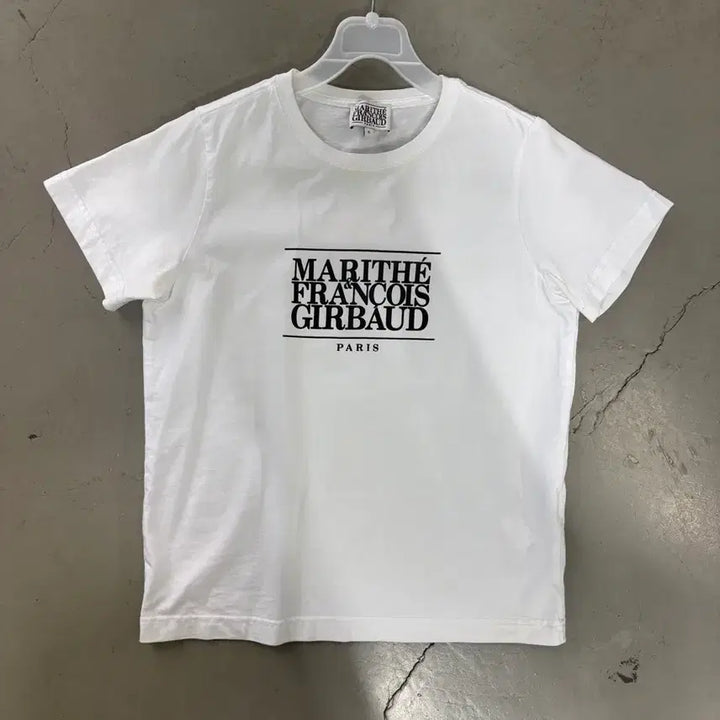 [BUNJANG] Marithe Francois Girbaud Logo Short Sleeve T-Shirt Size S / 만원샵 마리떼프랑소와저버 로고 반팔티 S