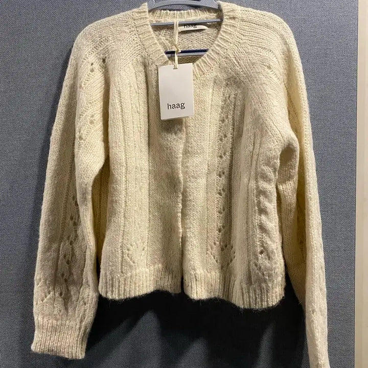 [BUNJANG] Haag Alpaca Wool Cardigan / haag헤이그 알파카 울 가디건(택있는 새상품)